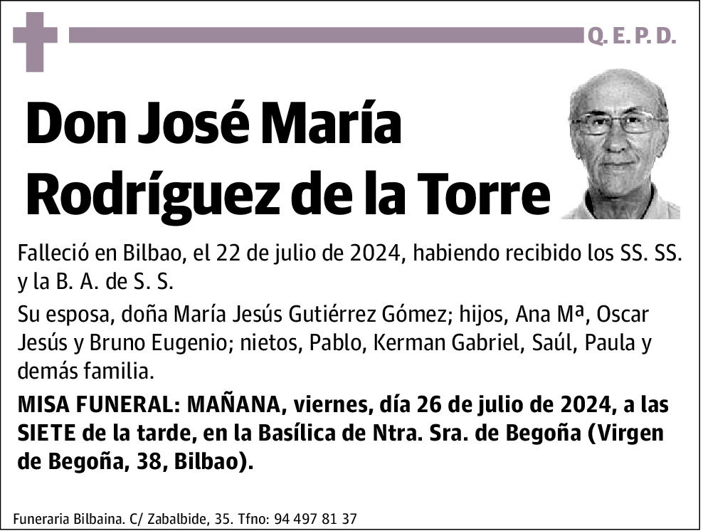 José María Rodríguez de La Torre