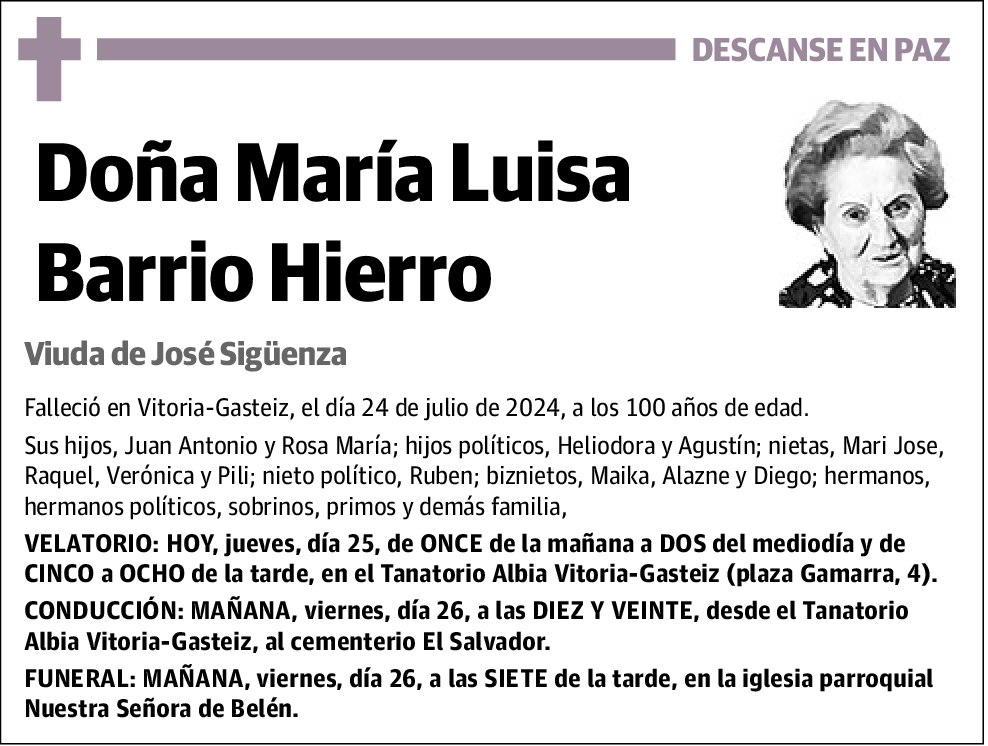 María Luisa Barrio Hierro