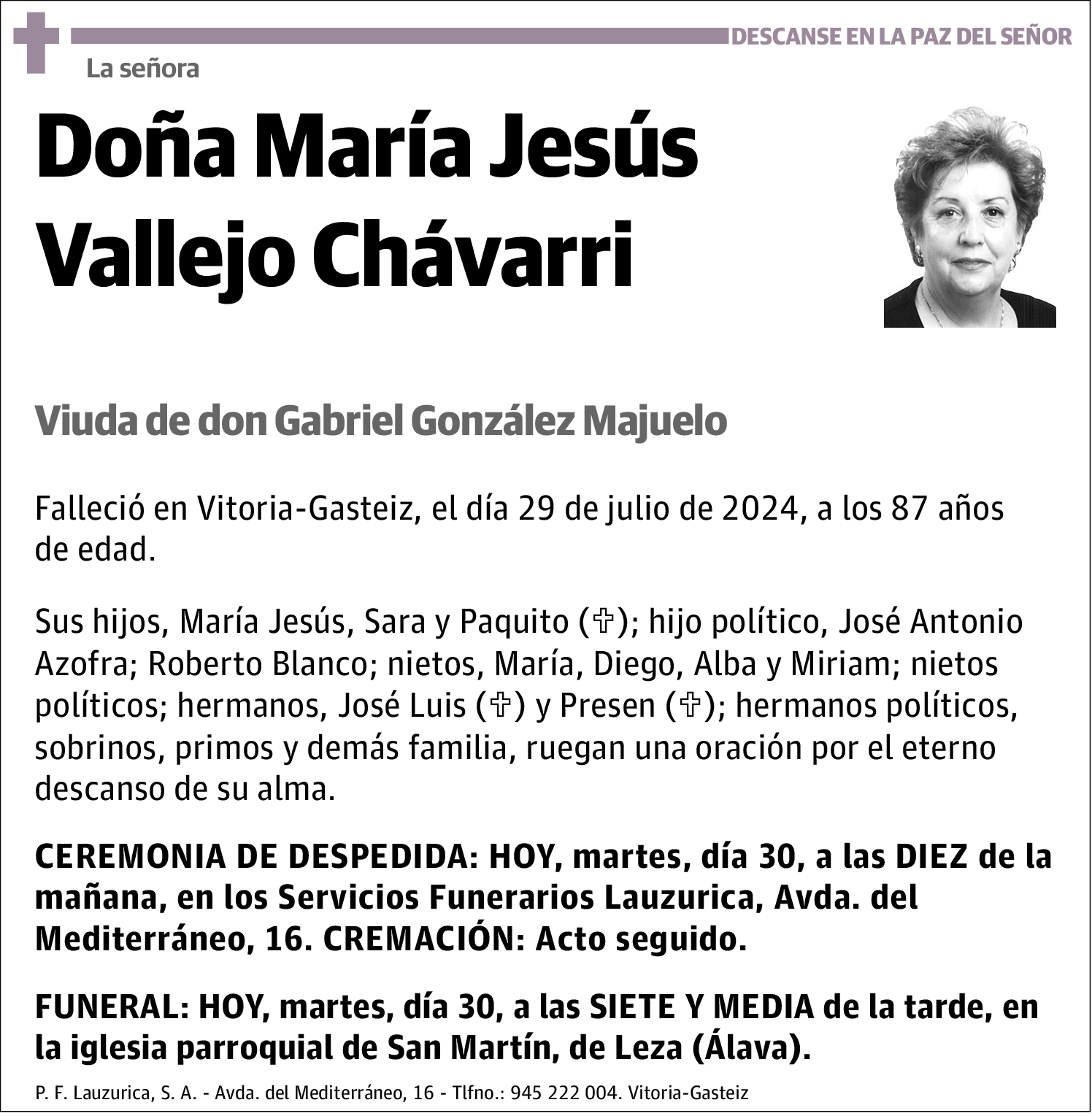 María Jesús Vallejo Chávarri