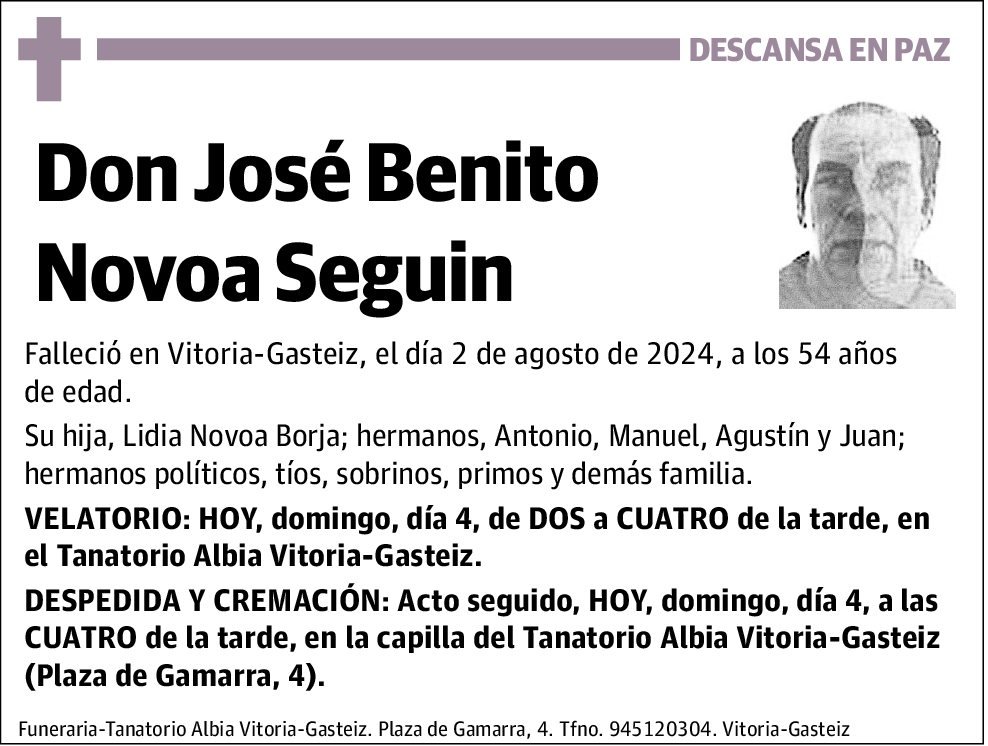 José Benito Novoa Seguin