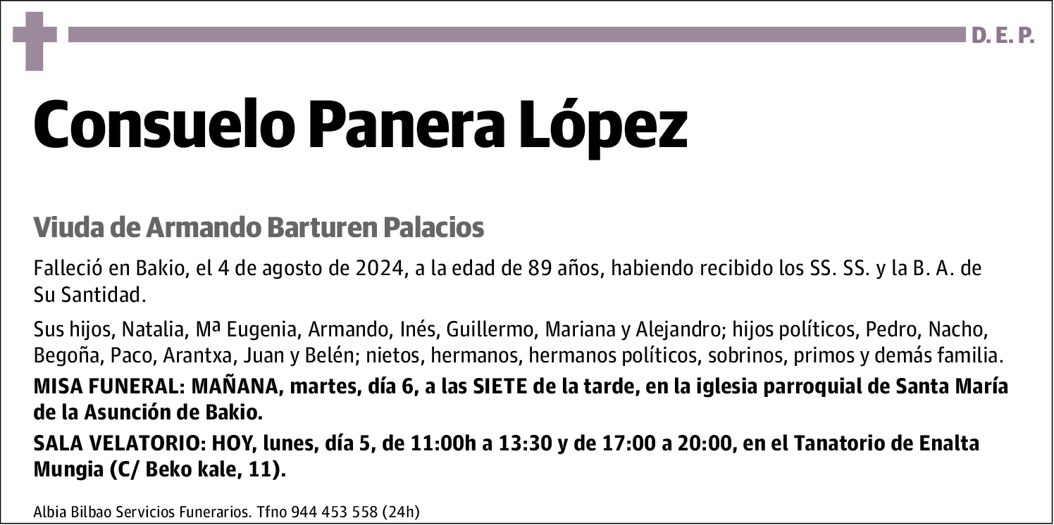 Consuelo Panera López