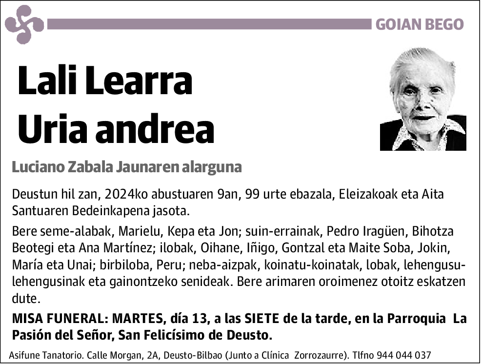 Lali Learra Uria