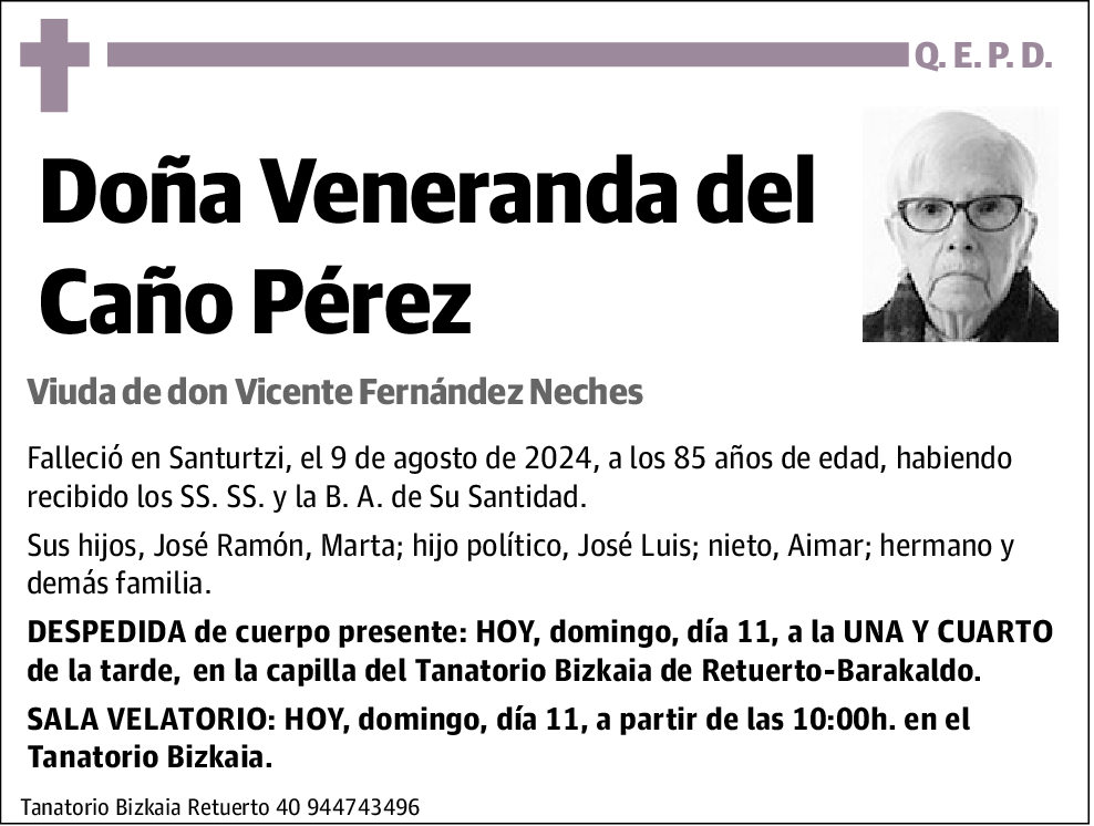 Veneranda del Caño Pérez