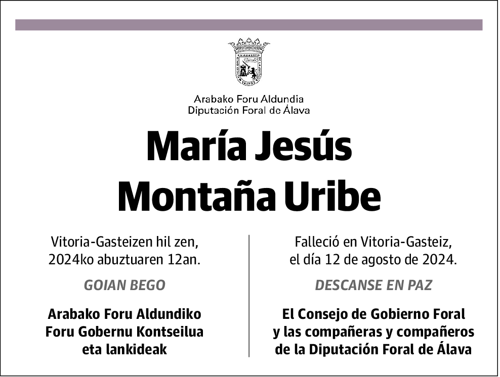 María Jesús Montaña Uribe