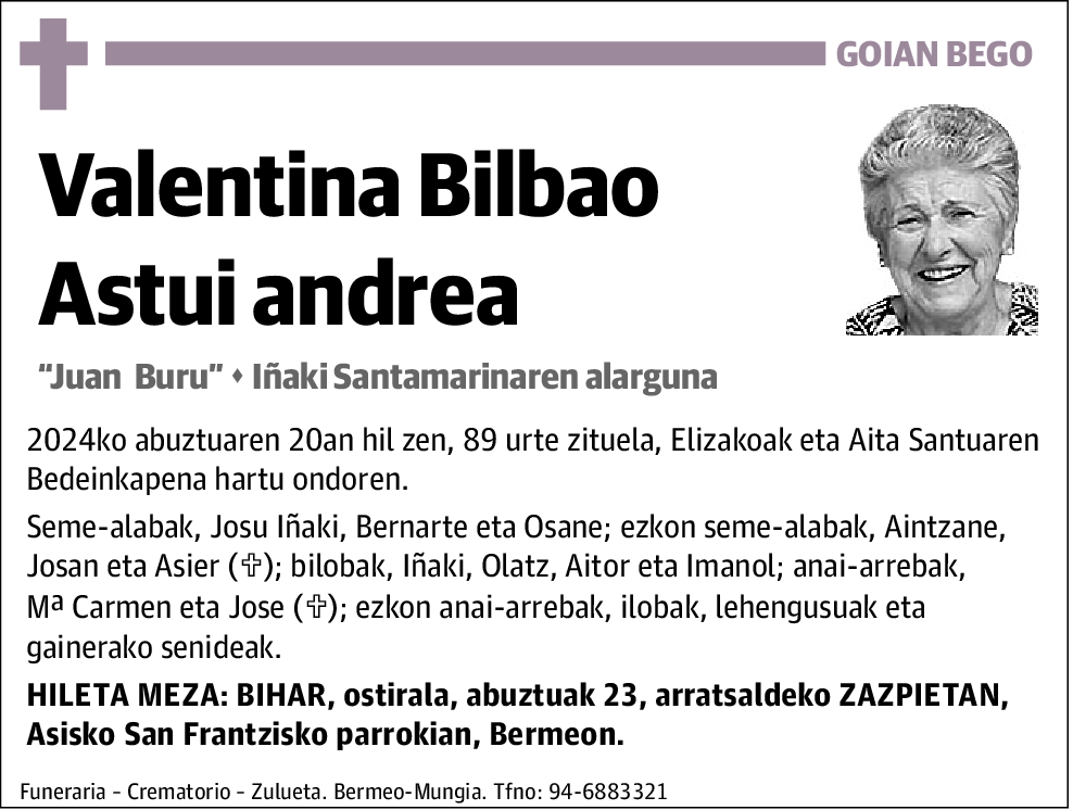 Valentina Bilbao Astui
