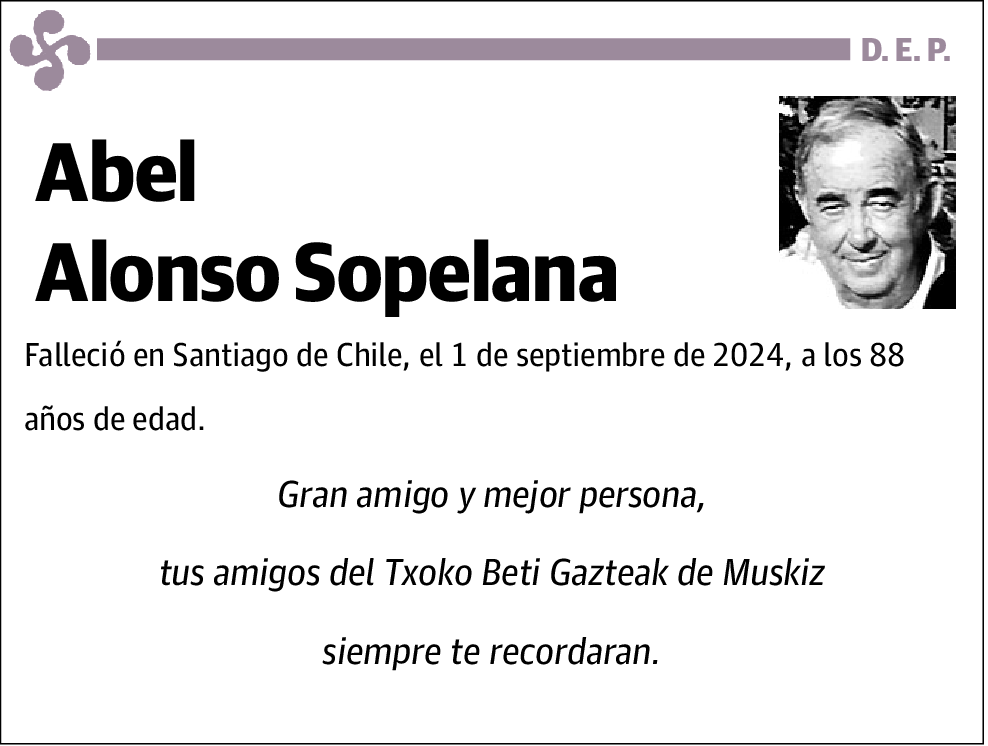 Abel Alonso Sopelana