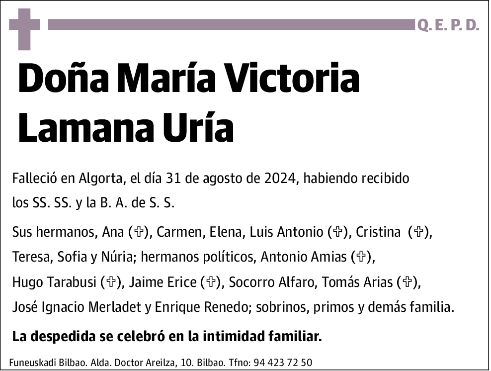 María Victoria Lamana Uría