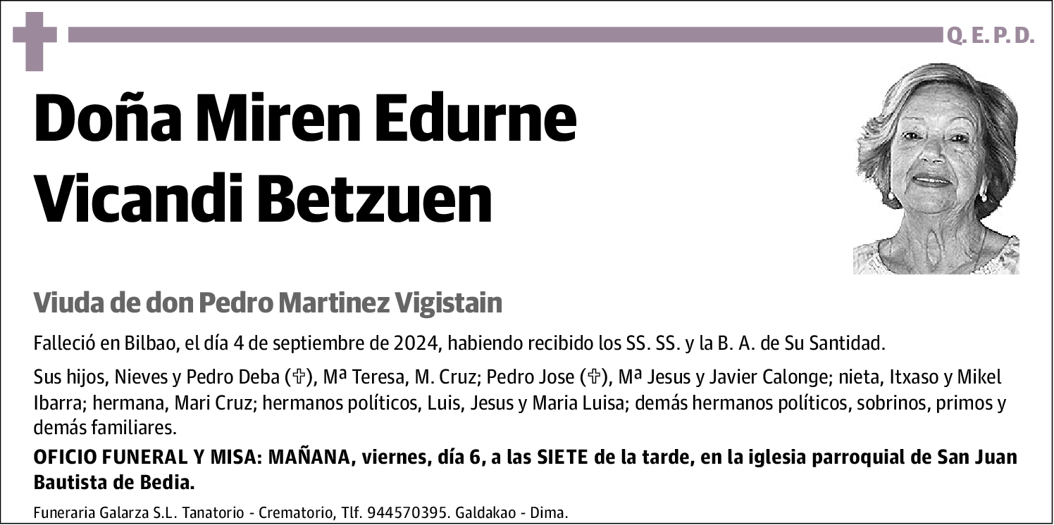 Miren Edurne Vicandi Betzuen