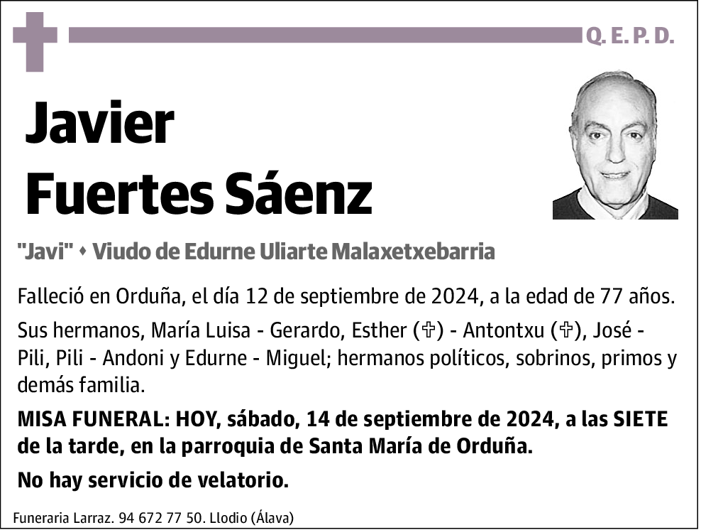 Javier Fuertes Sáenz