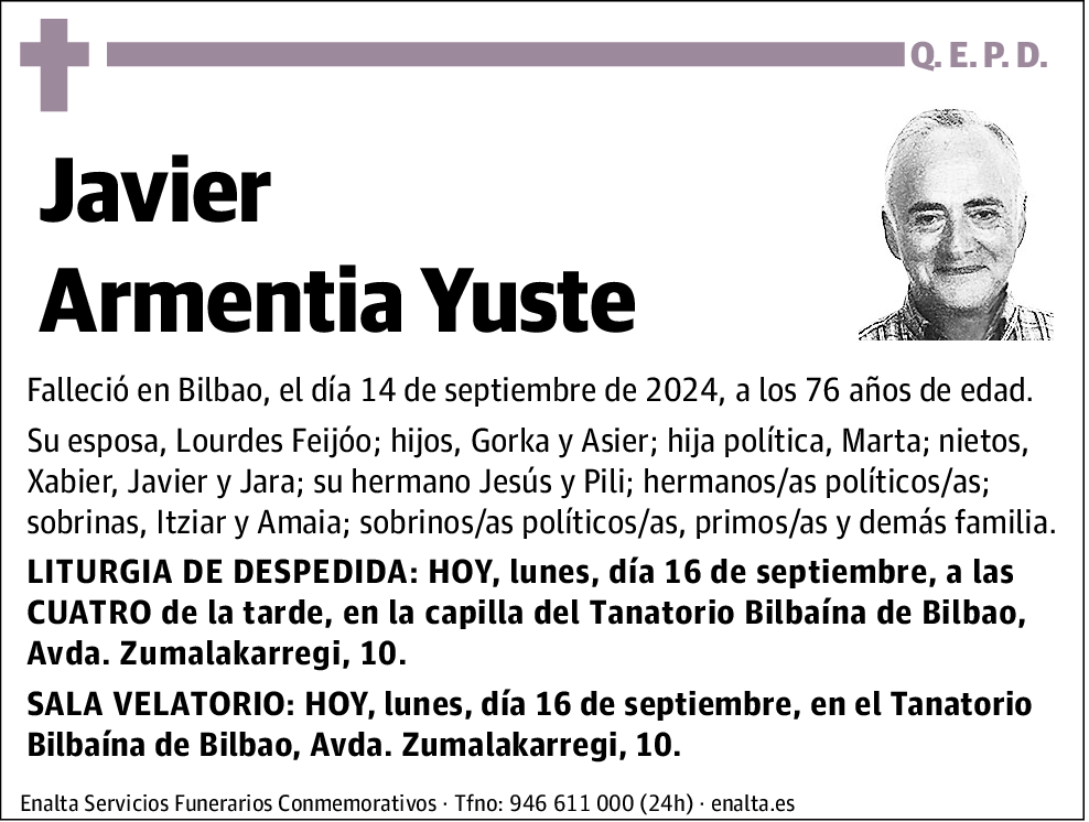 Javier Armentia Yuste