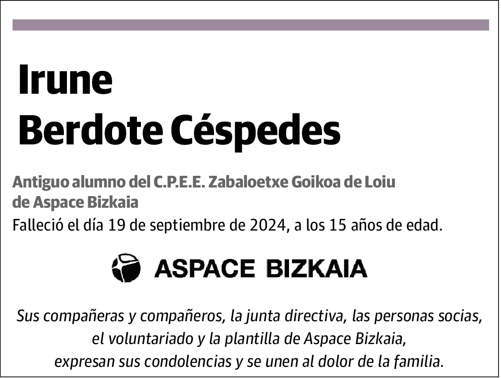 Irune Berdote Cespedes