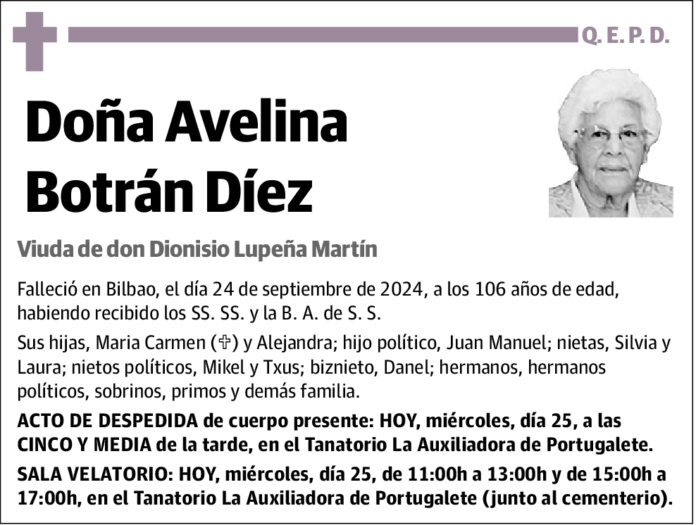 Avelina Botrán Díez
