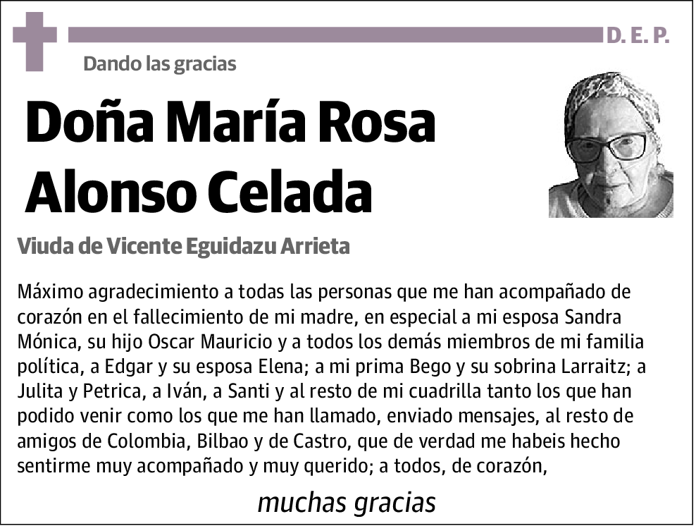 María Rosa Alonso Celada