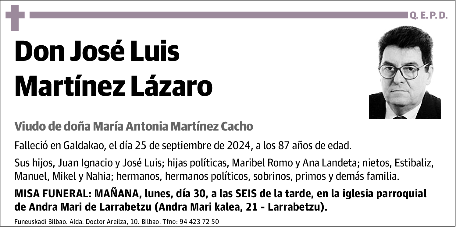 José Luis Martínez Lázaro