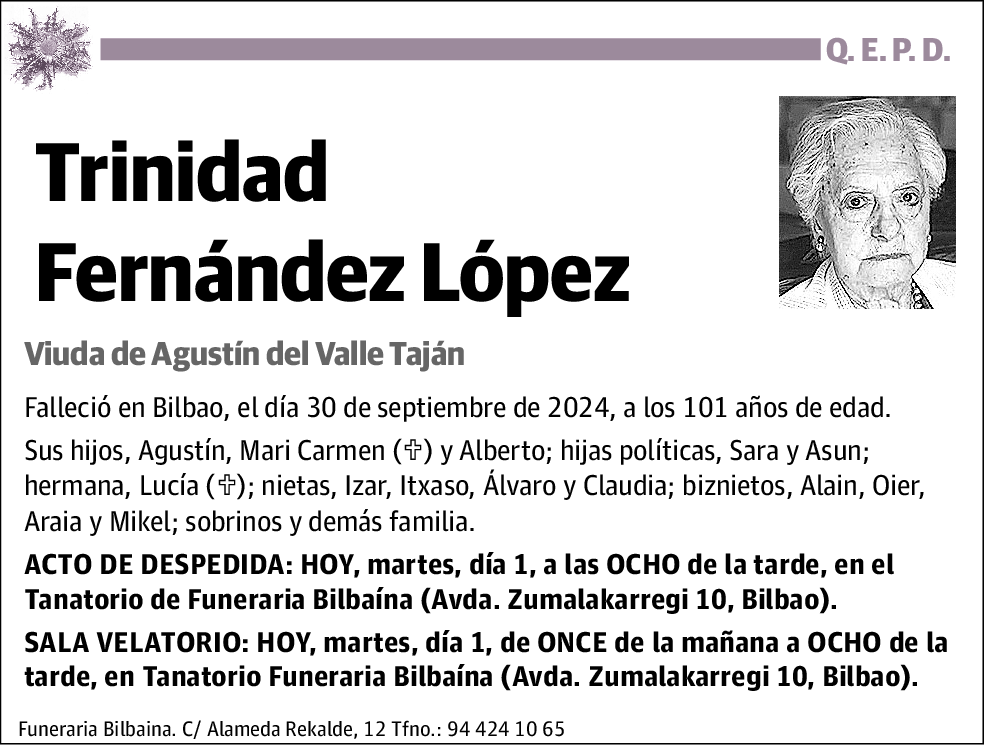 Trinidad Fernández López