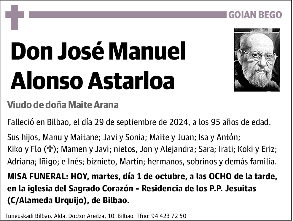 José Manuel Alonso Astarloa