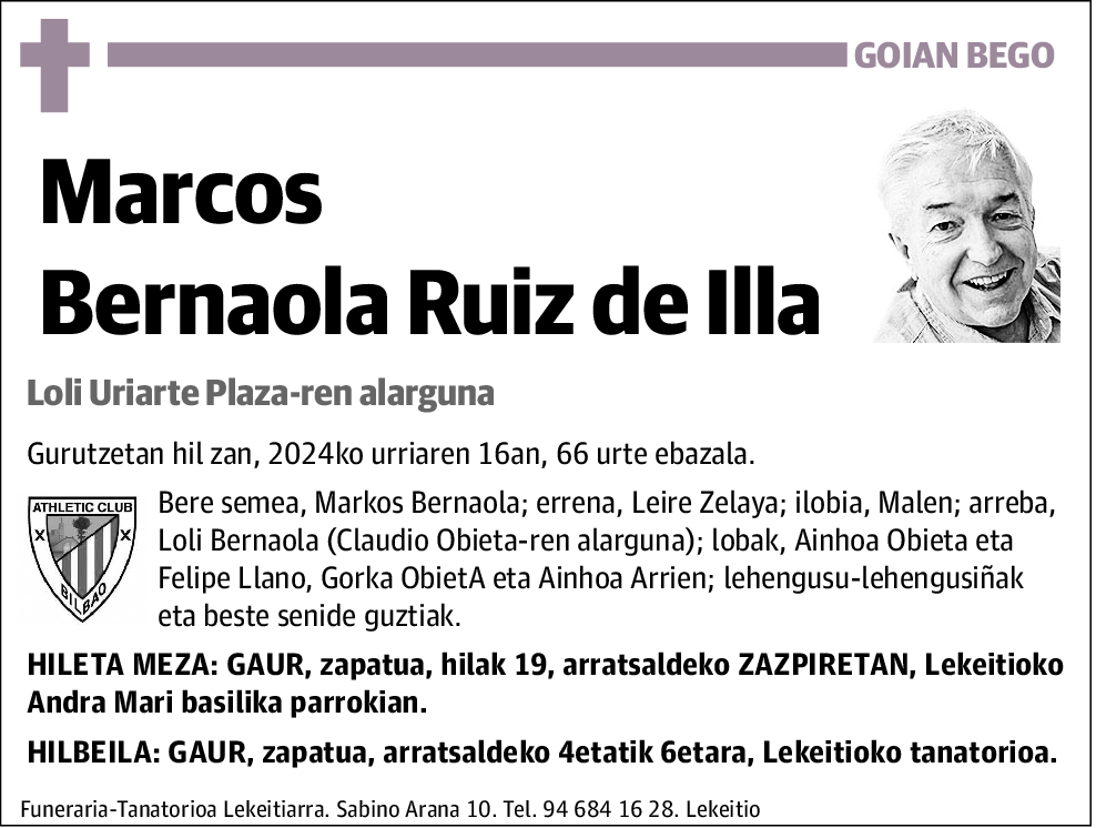 Marcos Bernaola Ruiz de Illa