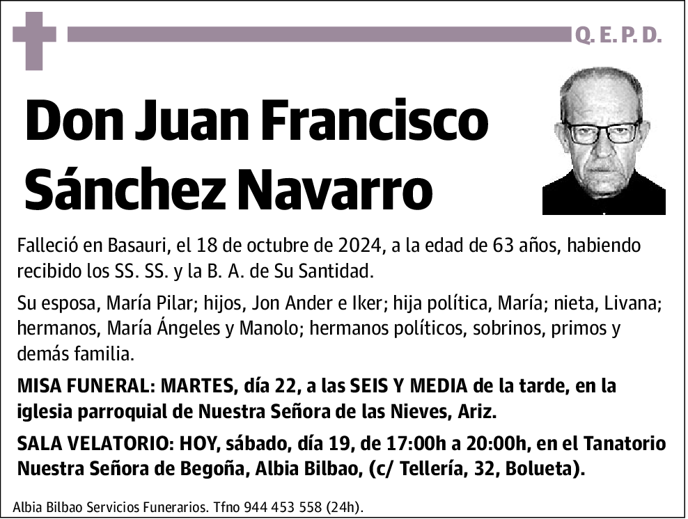 Juan Francisco Sánchez Navarro