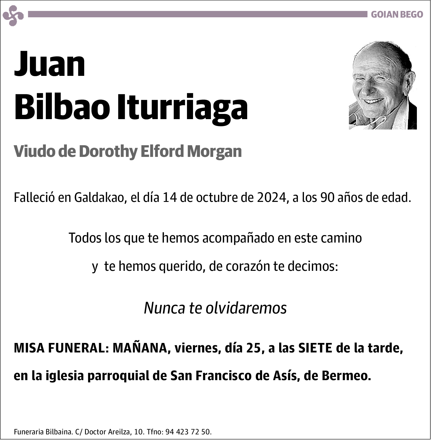 Juan Bilbao Iturriaga