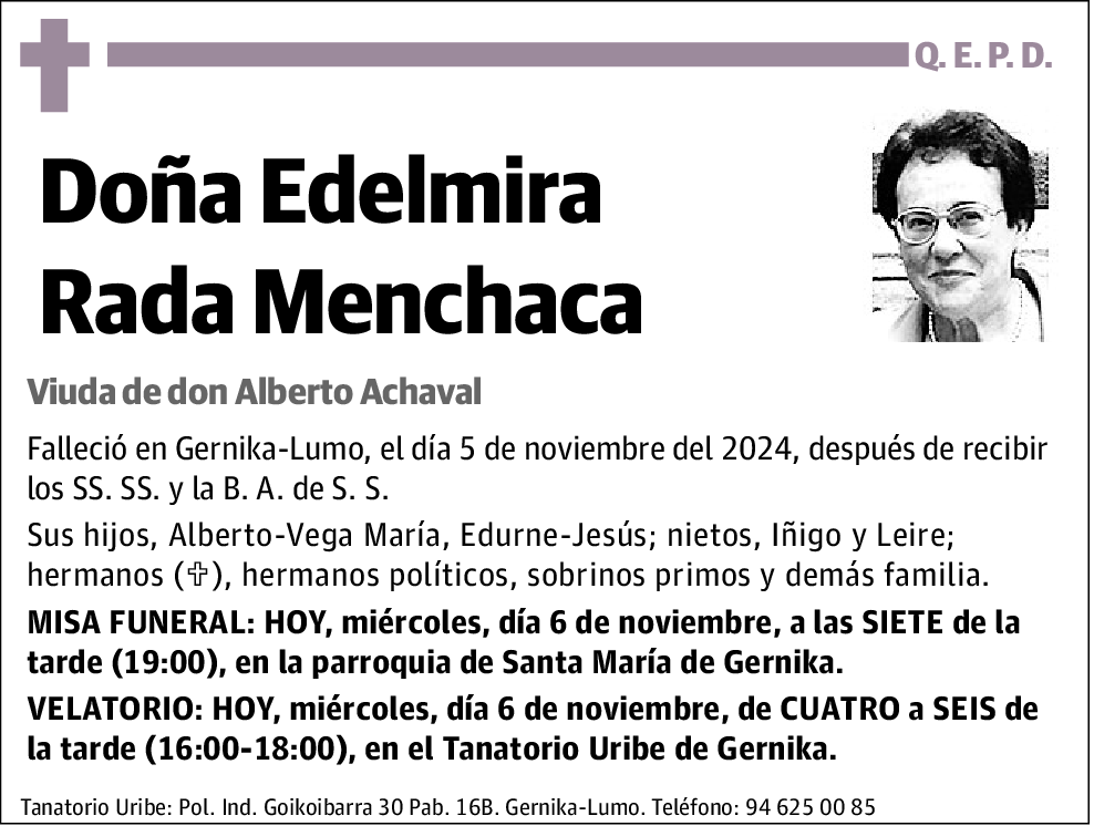 Edelmira Rada Menchaca
