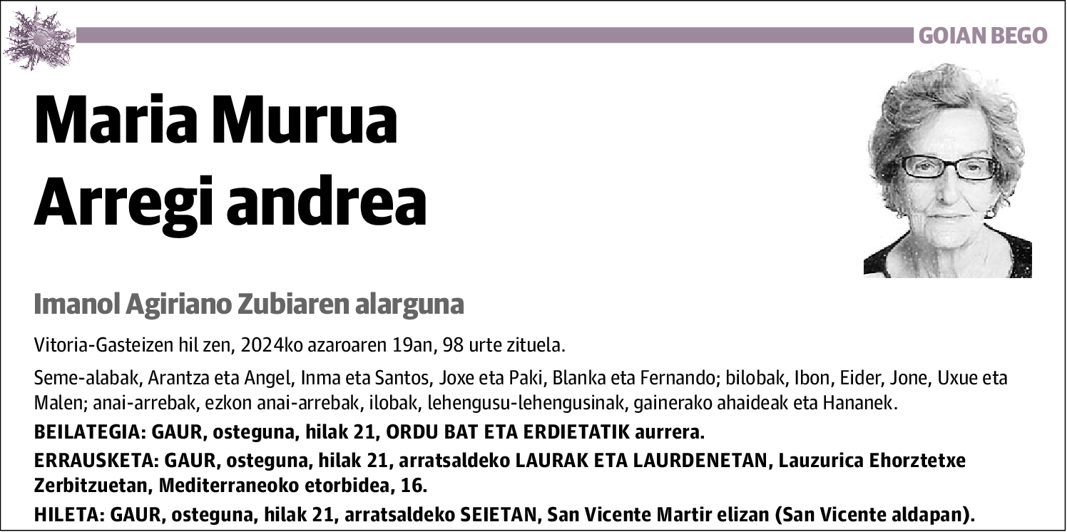 Maria Murua Arregi andrea