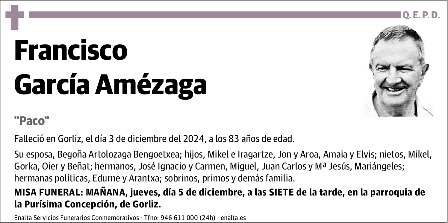Francisco García Amézaga
