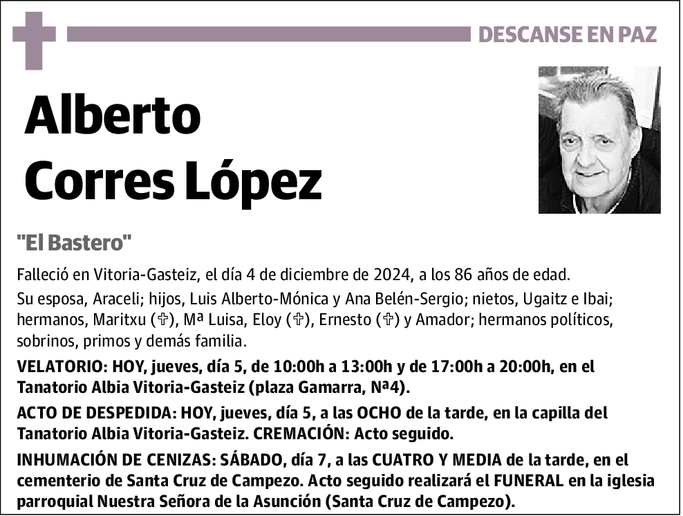 Alberto Corres López
