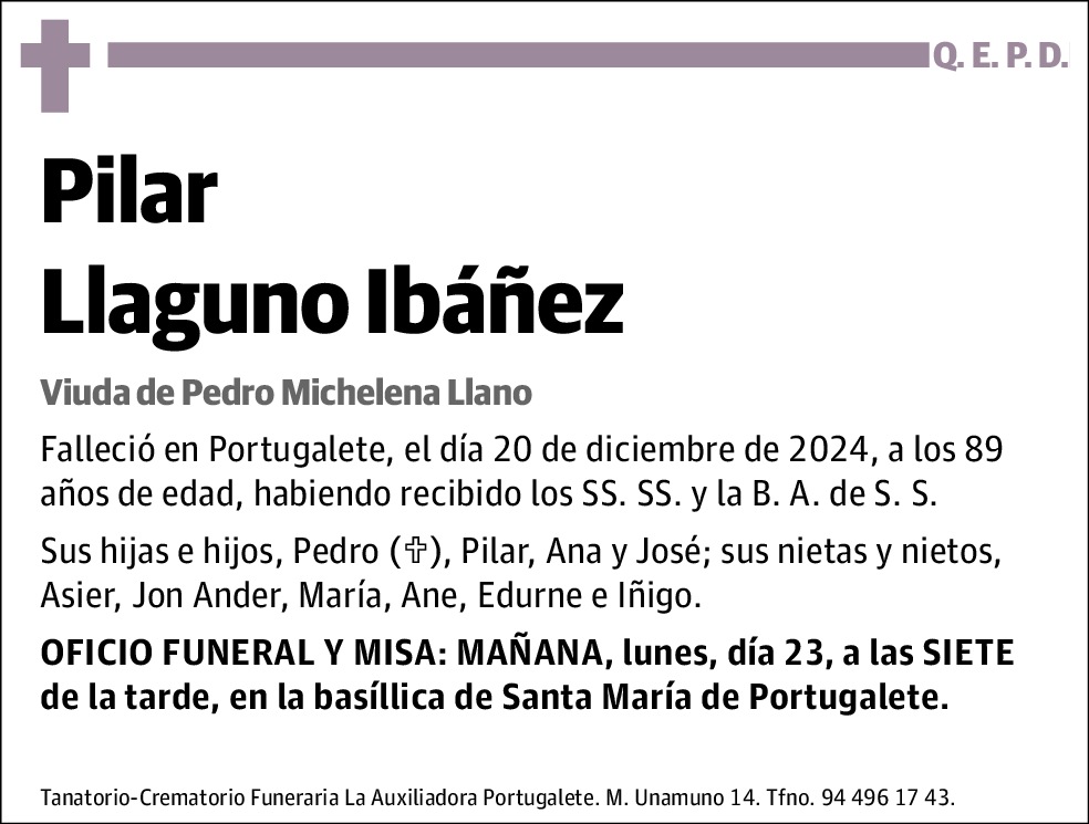 Pilar Llaguno Ibáñez
