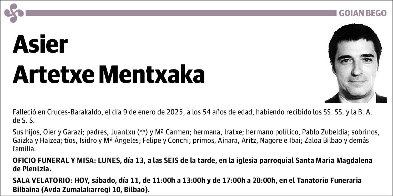 Asier Artetxe Mentxaka
