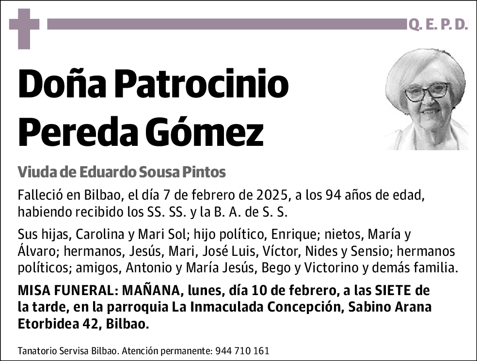 Patrocinio Pereda Gómez