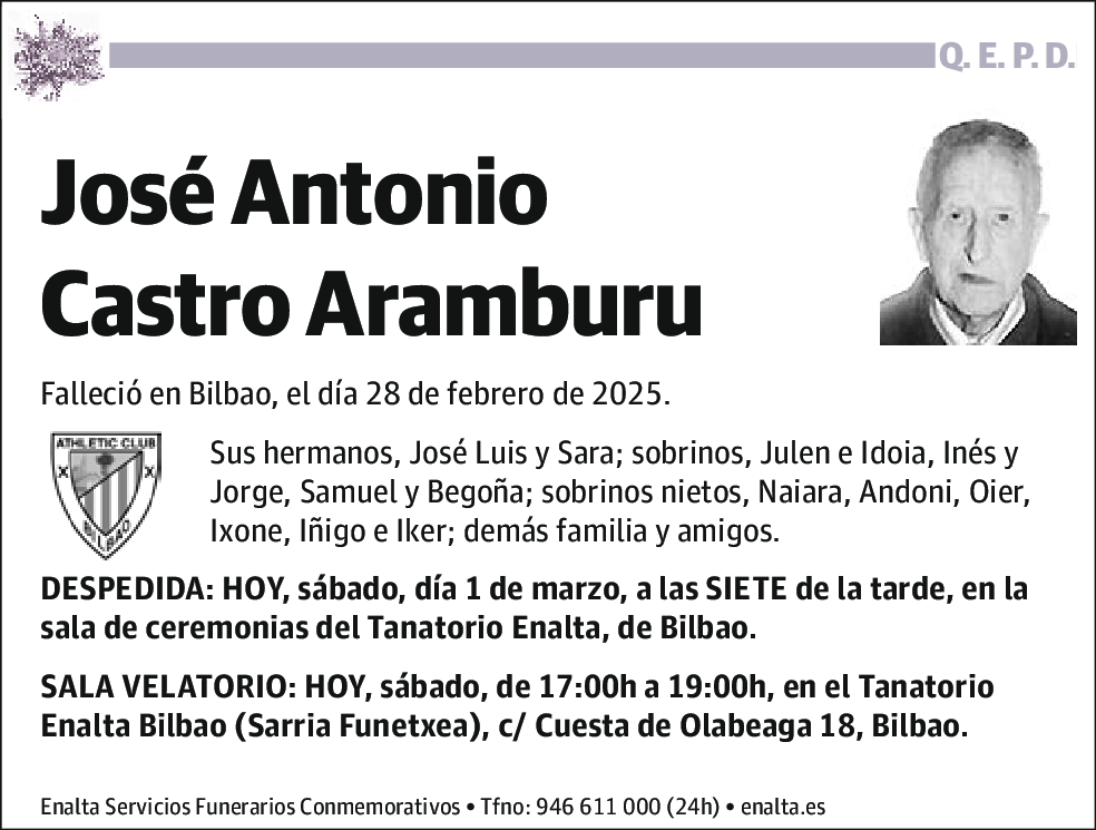 José Antonio Castro Aramburu