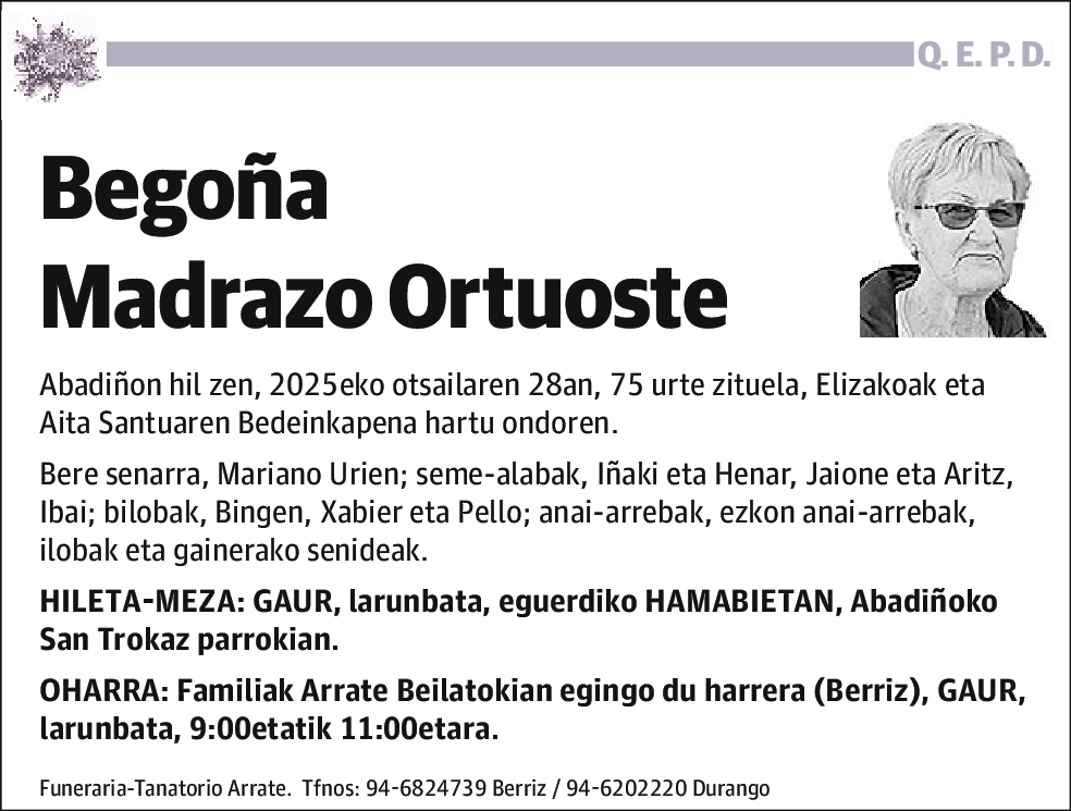 Begoña Madrazo Ortuoste