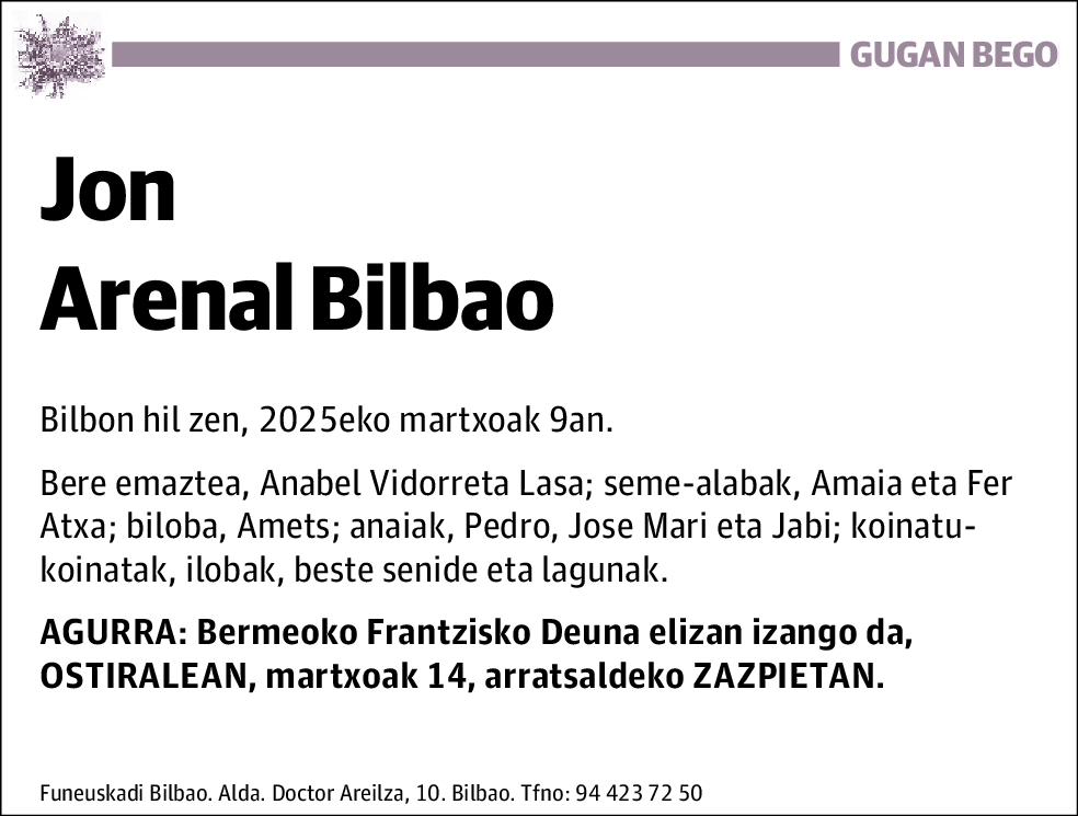Jon Arenal Bilbao