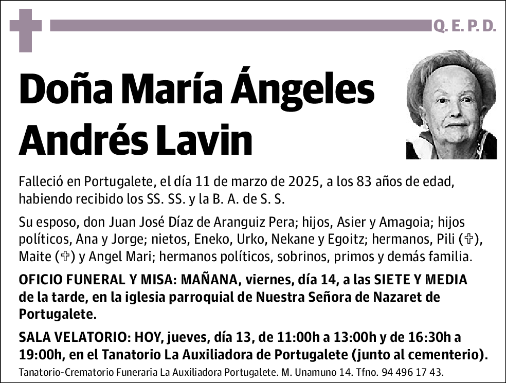 María Ángeles Andrés Lavin
