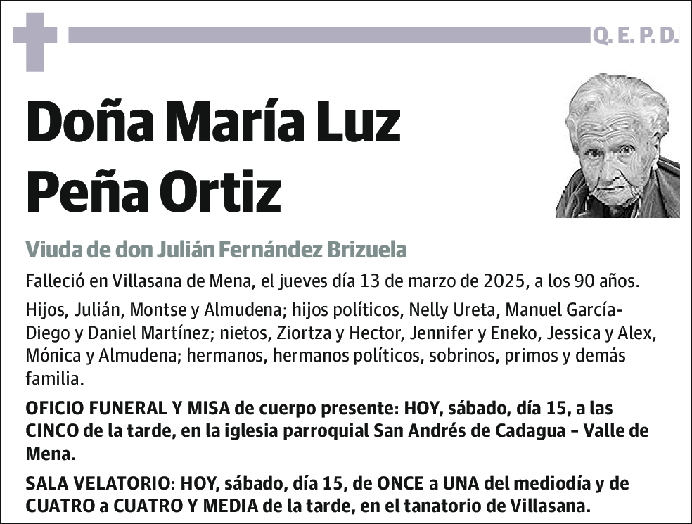 María Luz Peña Ortiz