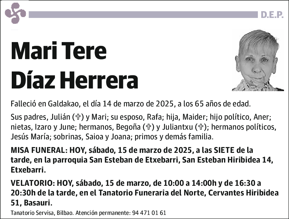 Maria Teresa Diaz Herrera