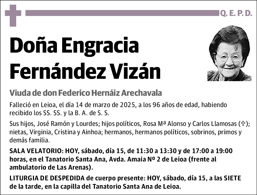 Engracia Fernández Vizán
