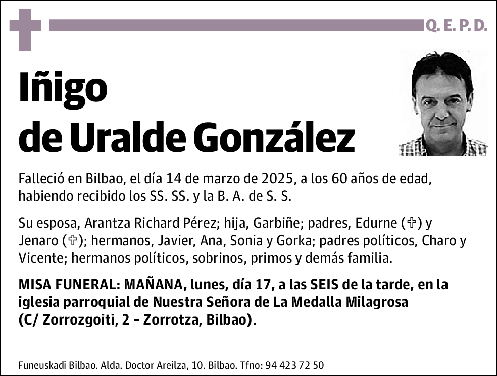 Iñigo de Uralde Gonzalez