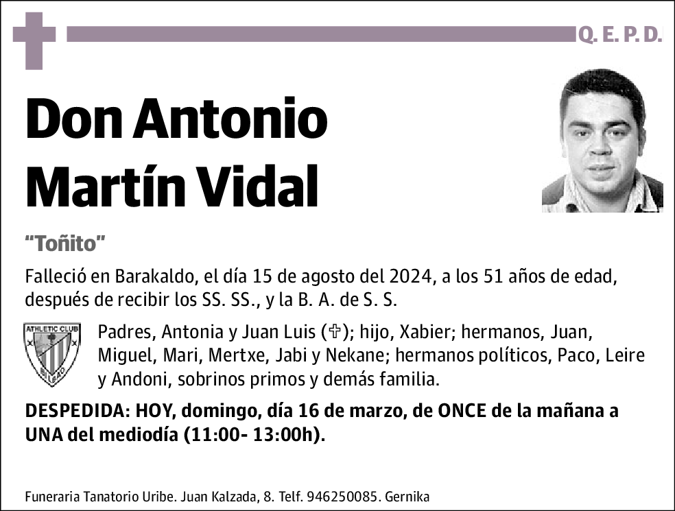Antonio Martín Vidal
