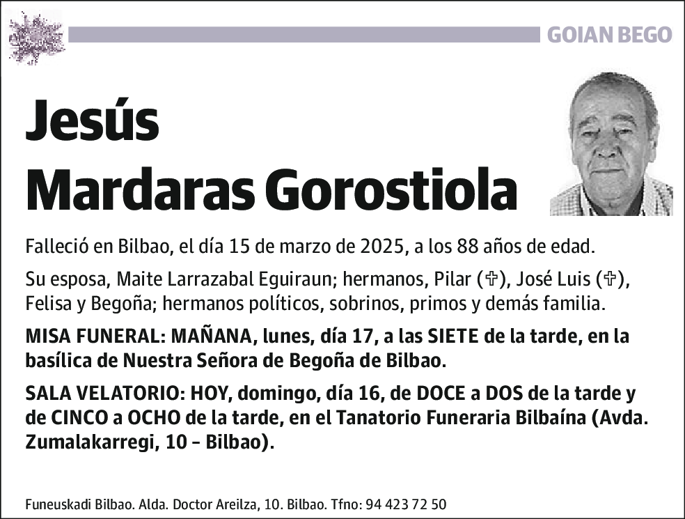 Jesús Mardaras Gorostiola