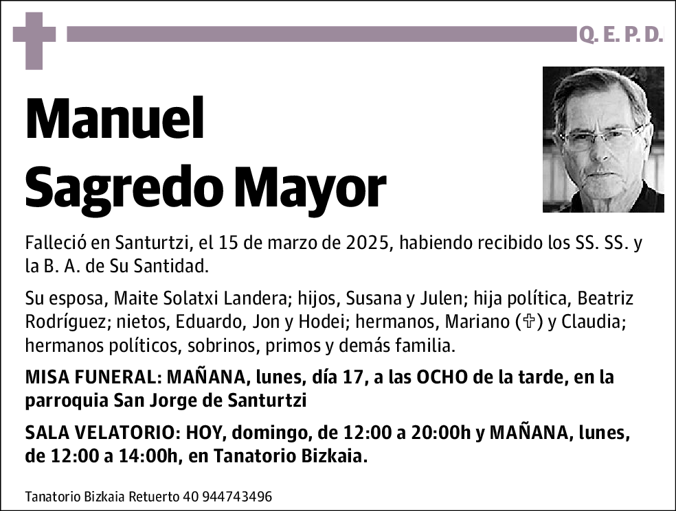 Manuel Sagredo Mayor