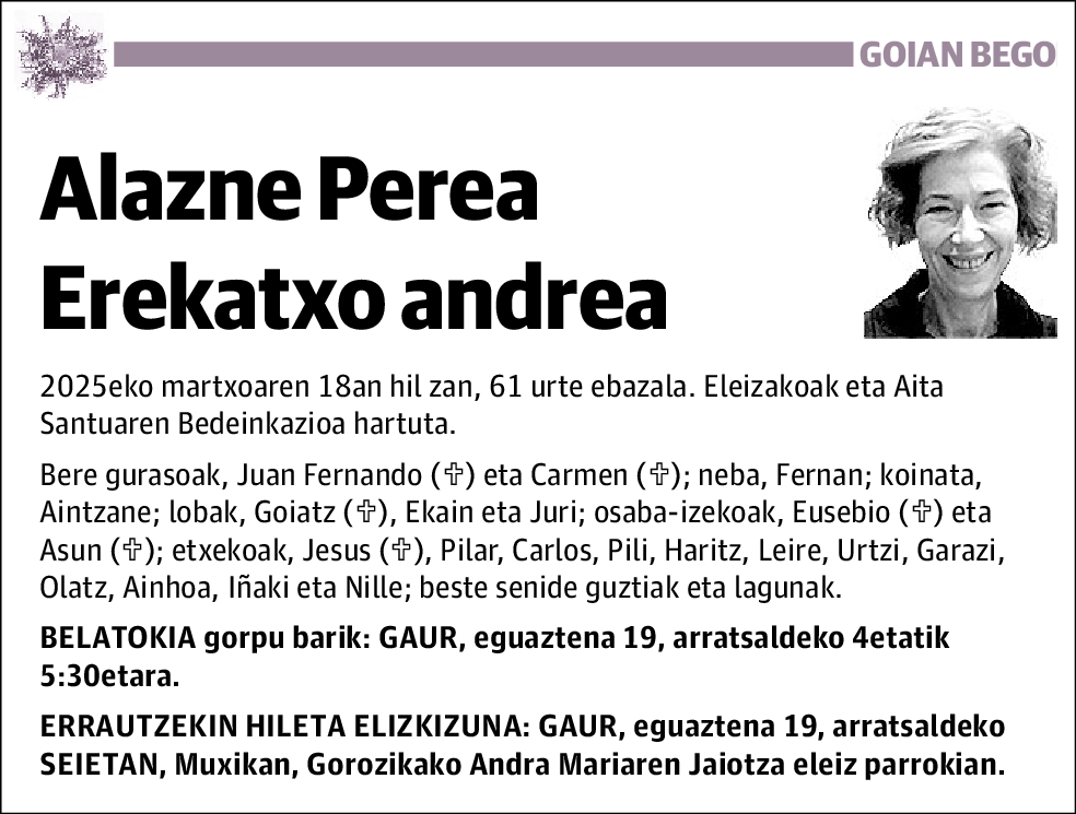 Alazne Perea Erekatxo