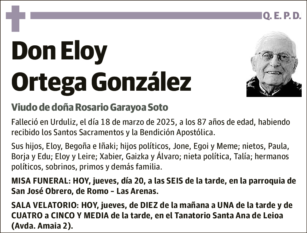 Eloy Ortega González