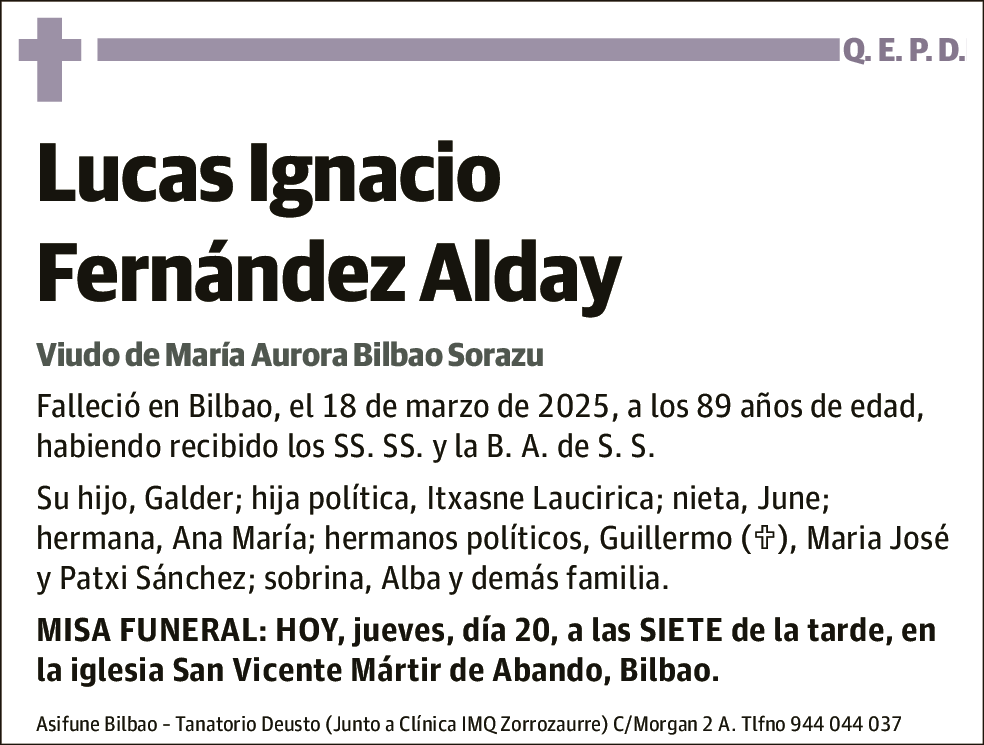 Lucas Ignacio Fernández Alday