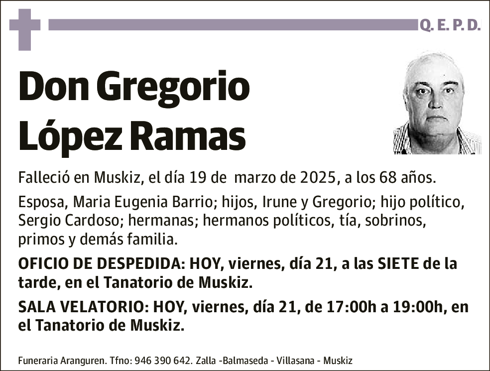 Gregorio López Ramas