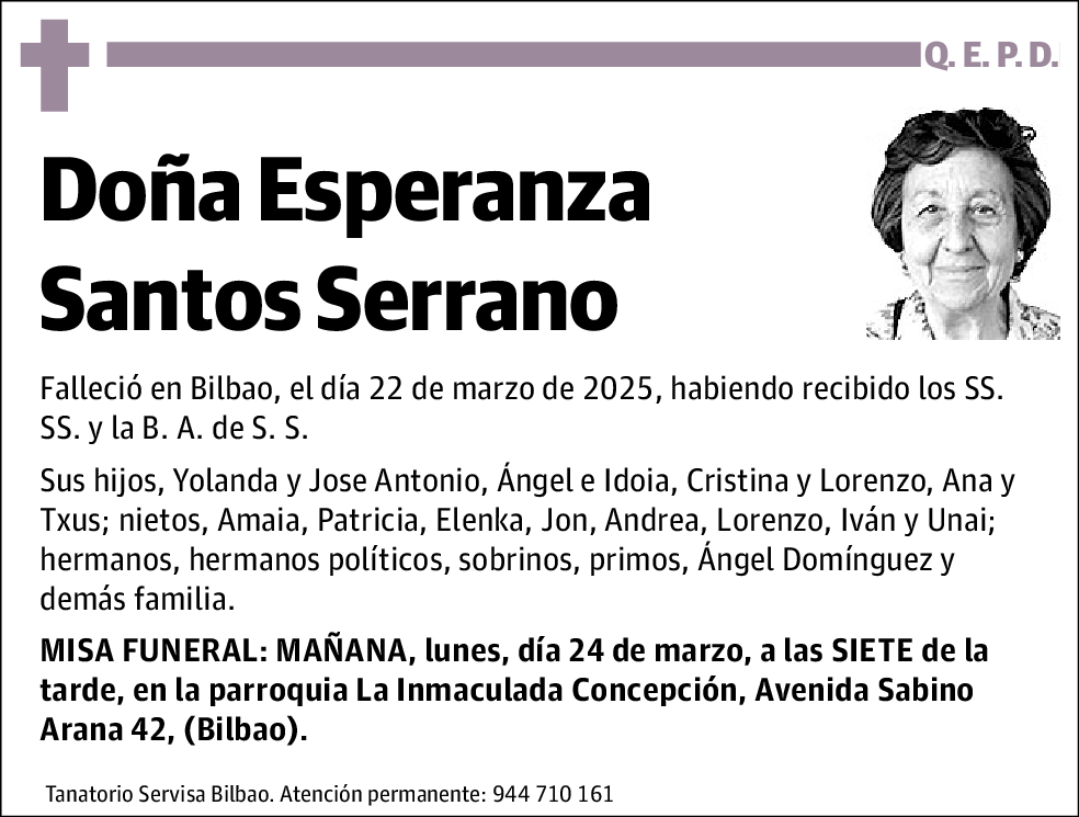 Esperanza Santos Serrano