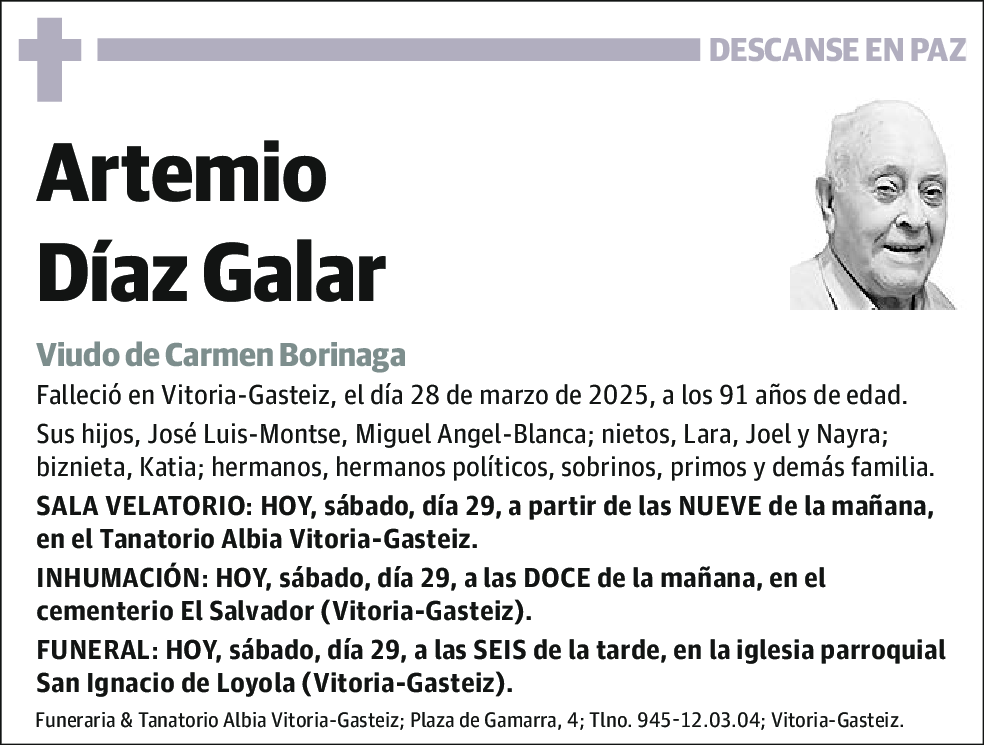 Artemio Diaz Galar