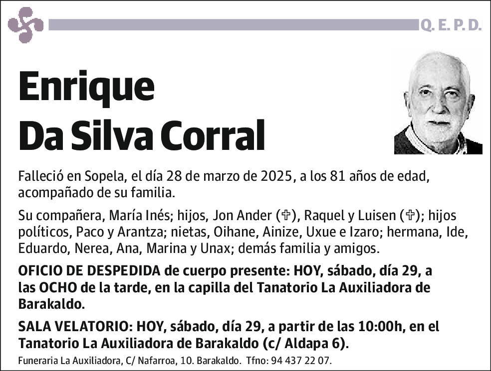 Enrique Da Silva Corral