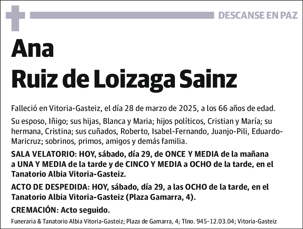Ana Ruiz de Loizaga
