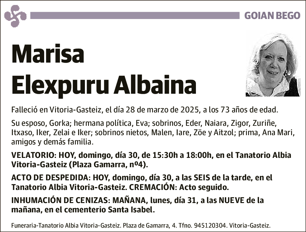 Marisa Elexpuru Albaina